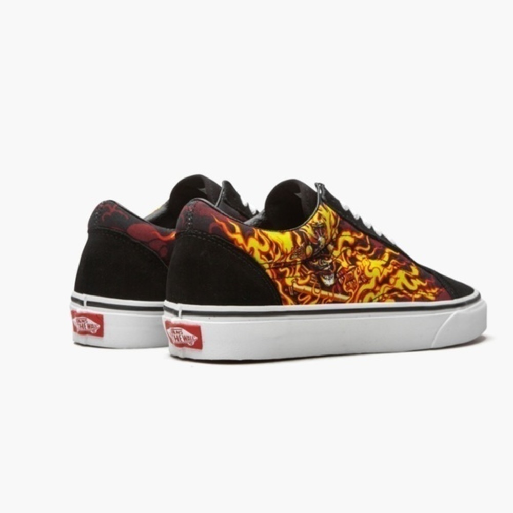 Vans Old Skool Samurai Rising Black Sneaker Skate Shoe - Picture 4 of 10